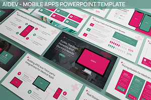 Aidev - Mobile Apps Powerpoint, a Presentation Template by SlideFactory