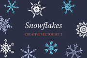 9 Creative Graphic Snowflakes, an Object Graphic by Sunny Design (Thumbnail 1 of 4)