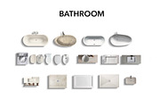 Floor Plan Asset Pack – 100 Elements, an Object Graphic by SketchBoyko (Thumbnail 3 of 6)