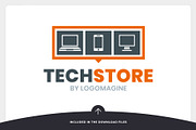 Tech Store Logo Template, a Branding & Logo Template by LOGOMAGINE (Thumbnail 9 of 13)
