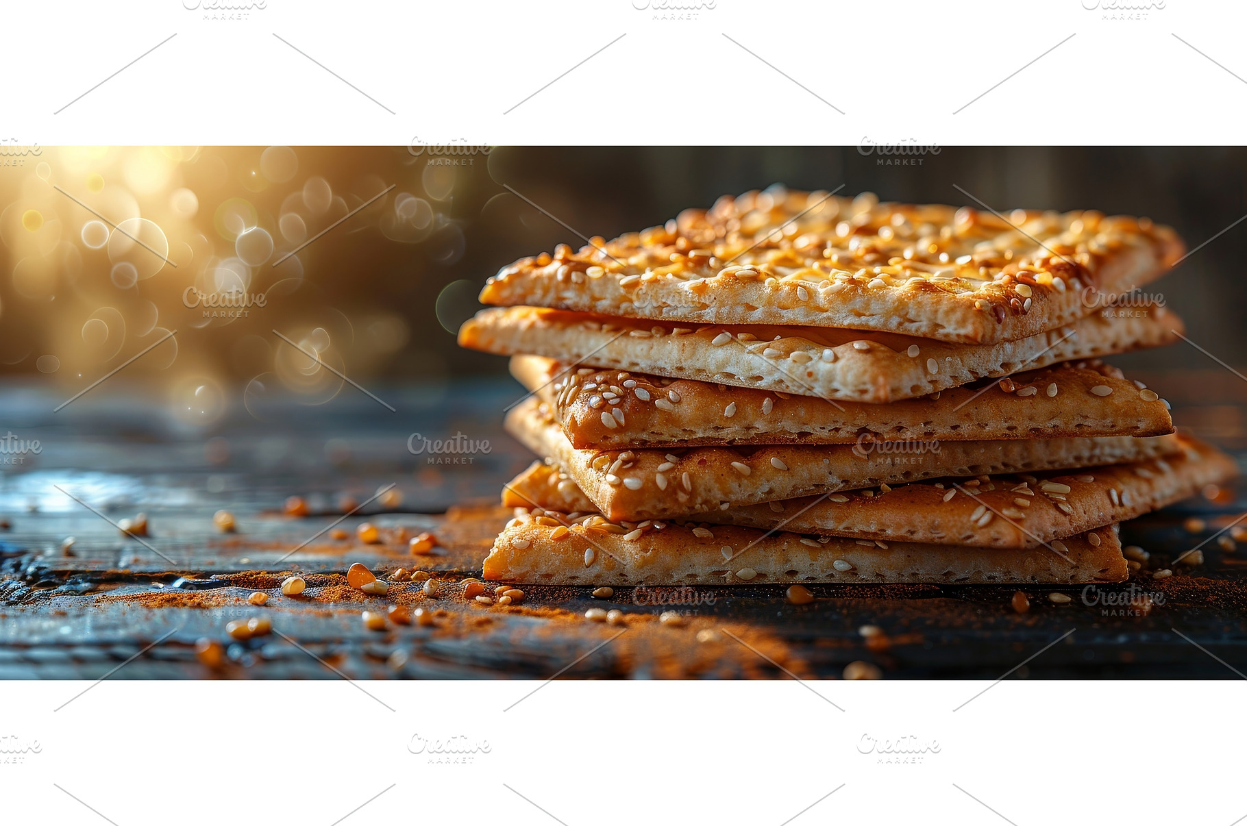Matzoh is a Jewish holiday bread, a Holiday Photo by ZinetroN