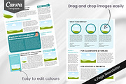Canva Newsletter Template for Kids, a Flyer Template by PixelCraft (Thumbnail 3 of 15)