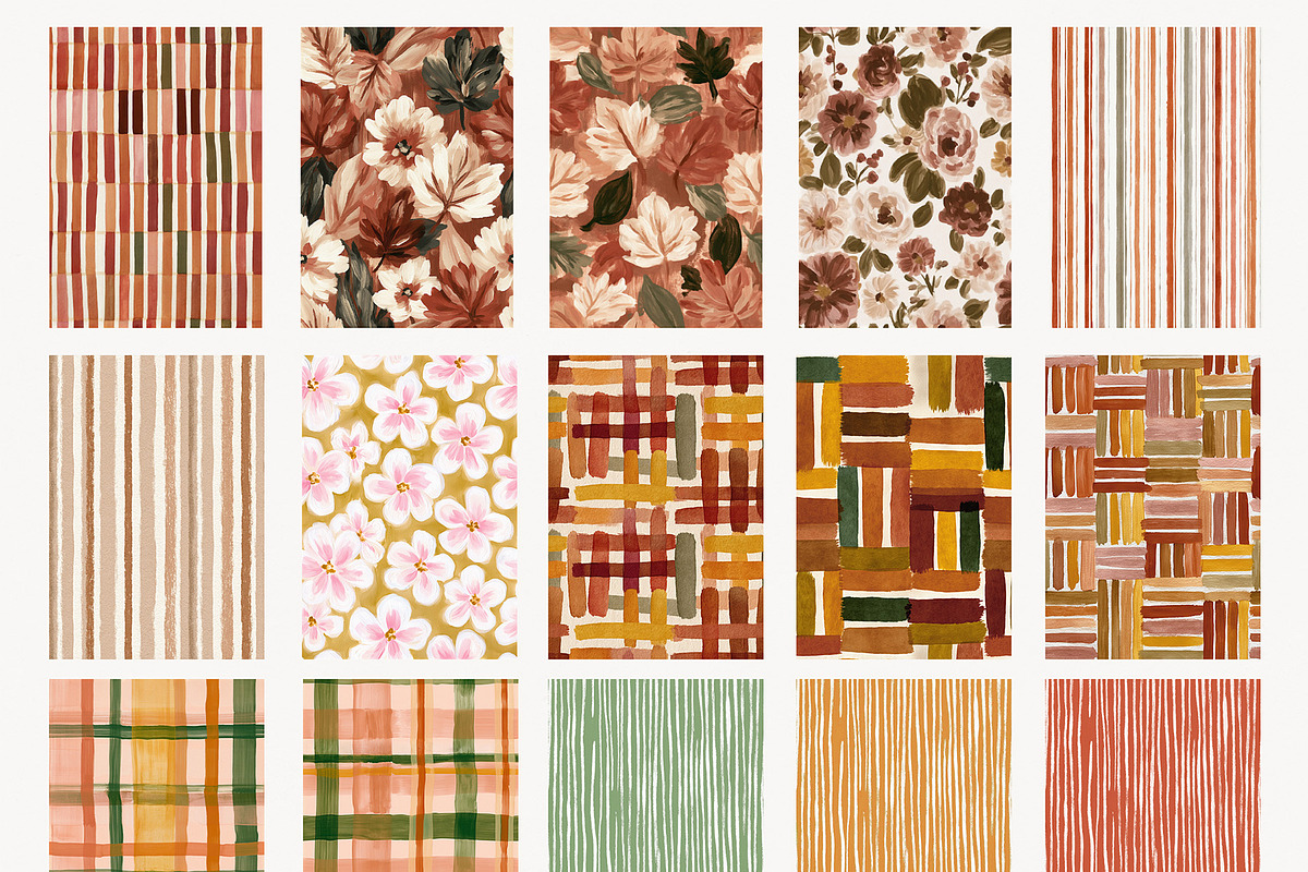 Painted Autumn Background & Textures, a Background Graphic by Essentially Nomadic (Photo 7 of 10)