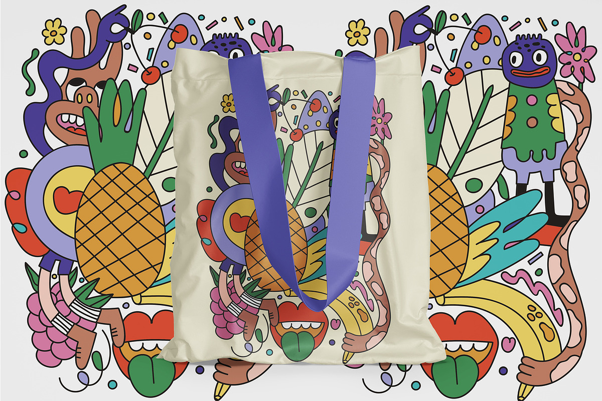 Fast Food Doodles. Vector and raster, a Food Illustration by Oliana Moroz (Photo 13 of 25)