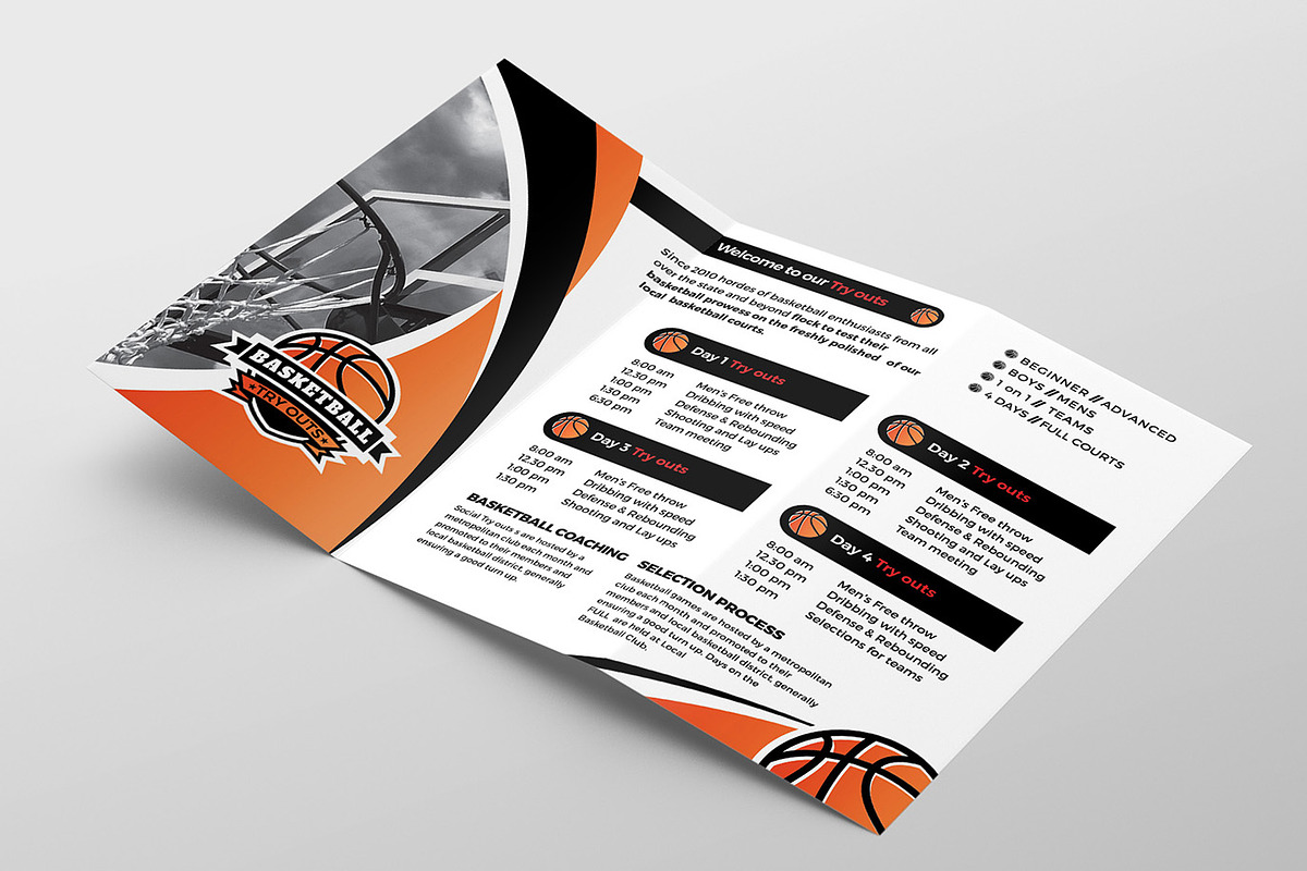Basketball Templates Pack, a Flyer Template by BrandPacks (Photo 11 of 12)