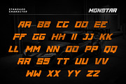MONSTAR, a Sans Serif Font by Umitype (Thumbnail 8 of 10)