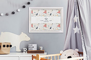 Landscape Frame in Baby Room Mock-up, a Print Template by Branda Keeps (Thumbnail 23 of 30)