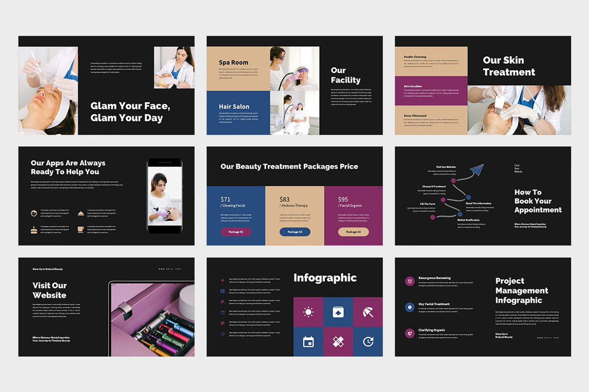 Ariel : Cosmetologist Google Slides, a Presentation Template by Punkl Camp (Photo 8 of 9)