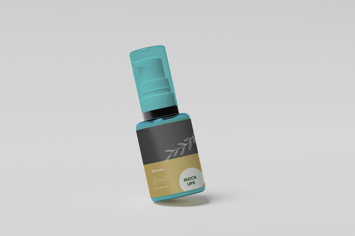 Dropper bottle, a Packaging Mockup by kebunmockup (Photo 3 of 5)
