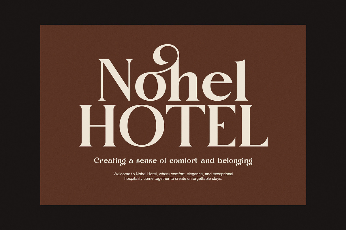 Maglin Elegant Serif Font, a Serif Font by Graphicxell (Photo 2 of 8)