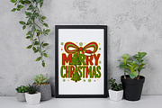Merry Christmas PNG, an Illustration by Daily.Designs (Thumbnail 2 of 5)