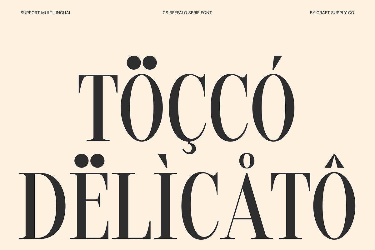 CS Beffalo – Elegant Serif Font, a Serif Font by Craft Supply Co. (Photo 6 of 8)