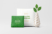 Pillow Mockup, a Household Mockup by Xtrahive (Thumbnail 2 of 3)