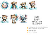 Baby Shower Watercolor Little Cutie, a Decorative Illustration by Nicole Branger Art (Thumbnail 11 of 21)