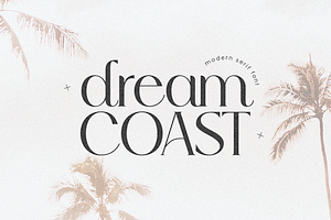 Dream Coast | Modern Serif Font, a Font by KA Designs