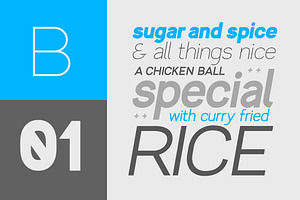 Brada Sans - A Designers Font Family