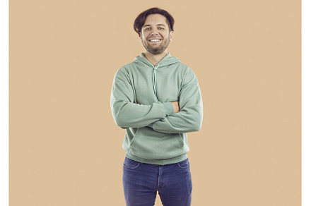 Portrait of happy young man standing, a Person Photo by StudioRomantic