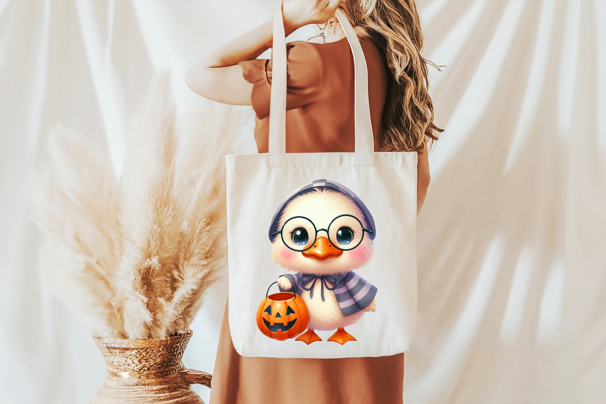 Spooky Pastel Chibi Goose PNG, an Illustration by Pixels.Craft (Photo 4 of 7)