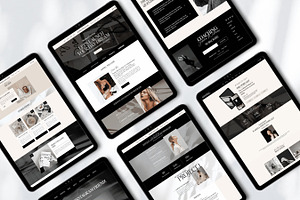 Showit Web Template, Showit Template