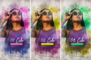 Spatter Painting Photo Effect Mockup, a Brushes & More by zahidhossainalif (Thumbnail 6 of 17)