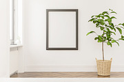 Black Poster Frame Mockup, a Print Template by McLittle Stock (Thumbnail 2 of 2)