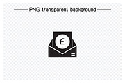 Pound Cash Money Icons Set, a Finance Illustration by Designfour (Thumbnail 4 of 7)