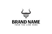 Bull head logo design template, an Object Graphic by nicemorning (Thumbnail 1 of 3)