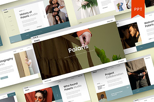 Polaris - Business PowerPoint, a Presentation Template by Dens Creative Studio