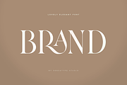 Brand - Lovely Elegant Font, a Serif Font by Sensatype (Thumbnail 14 of 14)