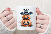 Fall Three Stacked Pumpkins Clipart, an Illustration by Sublimation Artist (Thumbnail 5 of 6)