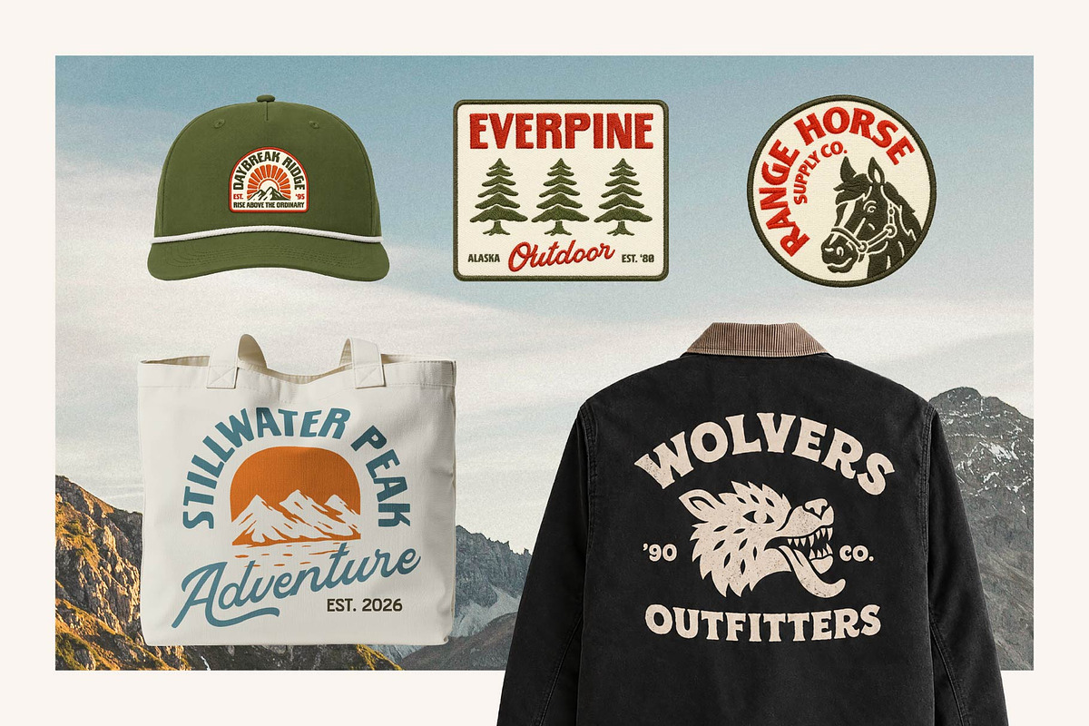 Animals & Outdoors Badges Vol. 1, a Branding & Logo Template by Skilline Supply Co. (Photo 7 of 10)