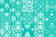 56 Damask Pattern Tiles, a Pattern Graphic by GarryKillian (Thumbnail 2 of 5)