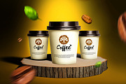 Coffee Cup Mockup, a Cups & Container Mockup by Artlogs x Modaldesain (Thumbnail 2 of 3)