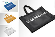 Nylon Net Mesh Shopping Tote Mockup, a Packaging Mockup by INCDesign (Thumbnail 11 of 22)