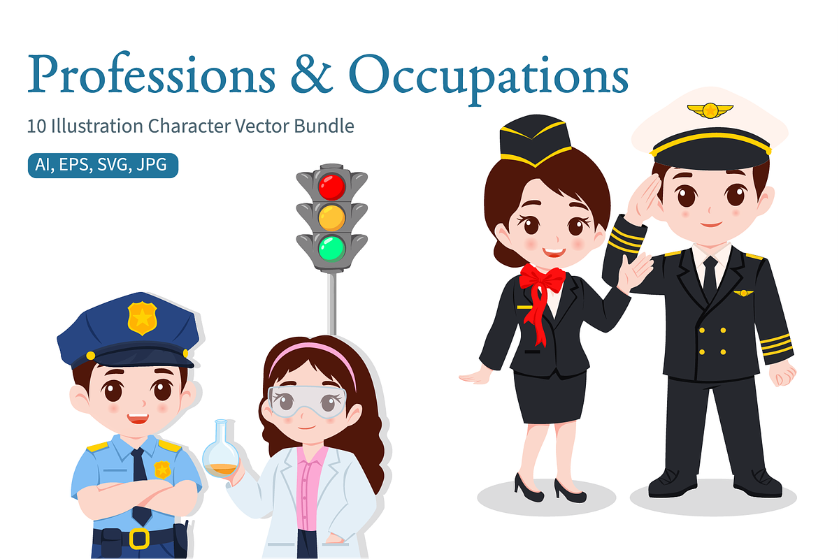 Professional Occupation Character, a Person Illustration by Artnivora.Std (Photo 1 of 4)