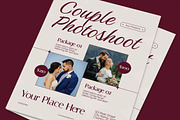Couple Photoshoot Flyer, a Flyer Template by graphicook (Thumbnail 2 of 3)