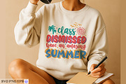 Class Dismissed SVG Teacher Summer, a Seasonal Illustration by mh_arif (Thumbnail 4 of 4)