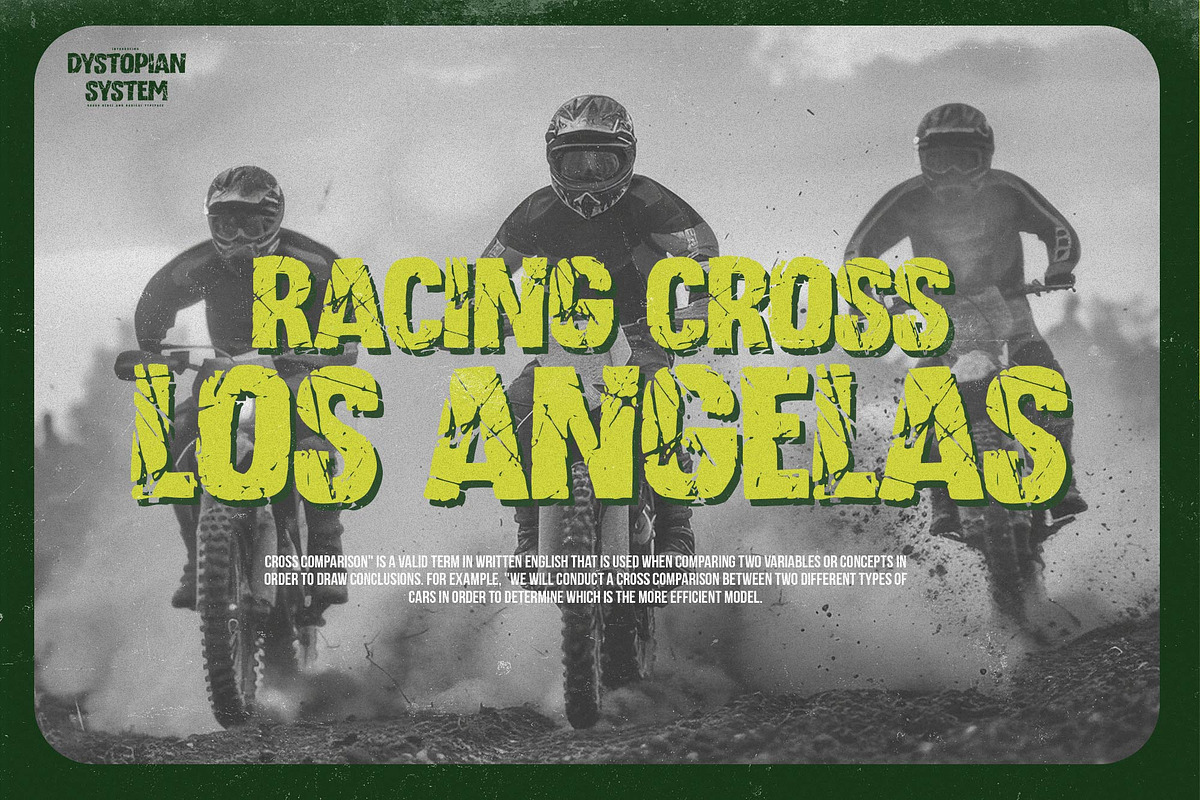 Dystopian System – Rough Rebel Font, a Slab Serif Font by Gassstype (Photo 7 of 8)