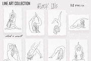 SACRED GALAXY YOGA. MAGICAL BUNDLE, an Illustration by ArtOLB (Thumbnail 4 of 12)