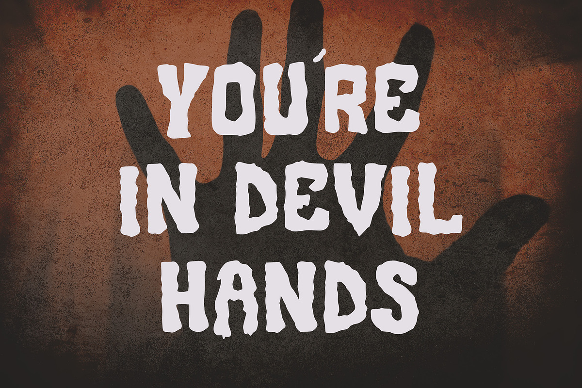 Dark Inside, a Blackletter Font by HATFSTUDIO (Photo 2 of 6)
