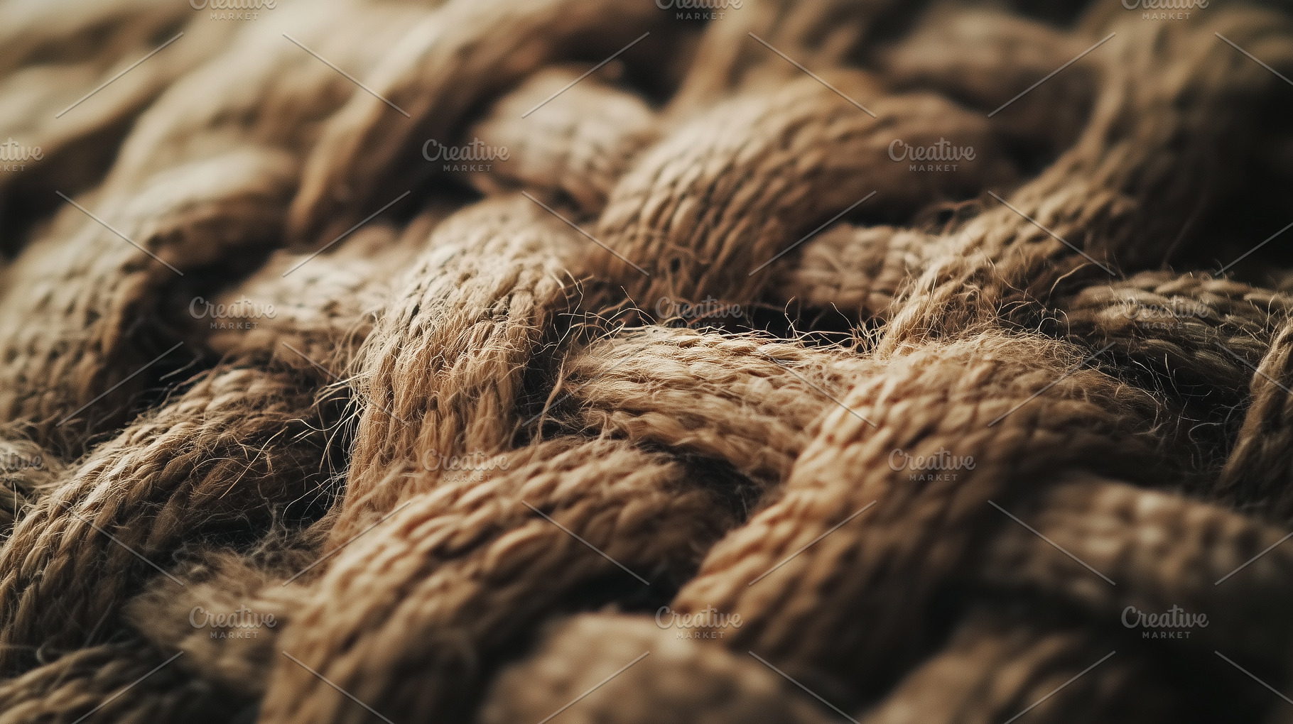 Close up of thick jute ropes woven, a Background Photo by MistyDay