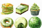 Matcha Green Tea Clipart, an Illustration by Craft Nest (Thumbnail 5 of 6)