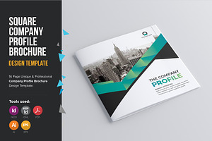 Square Brochure Design 01