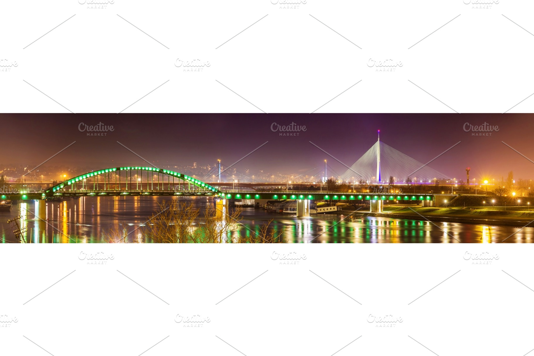 Panorama of belgrade over the sava river serbia stock photo containing, an Architecture Photo by Leonid Andronov
