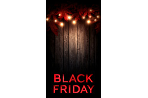 Black Friday Sales and Exciting, a Holiday Photo by Lukas Jonaitis SHOP