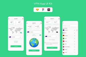 VPN App UI Kit