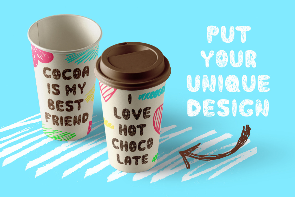 Smoothie - Hand Drawn Inky Font preview 3