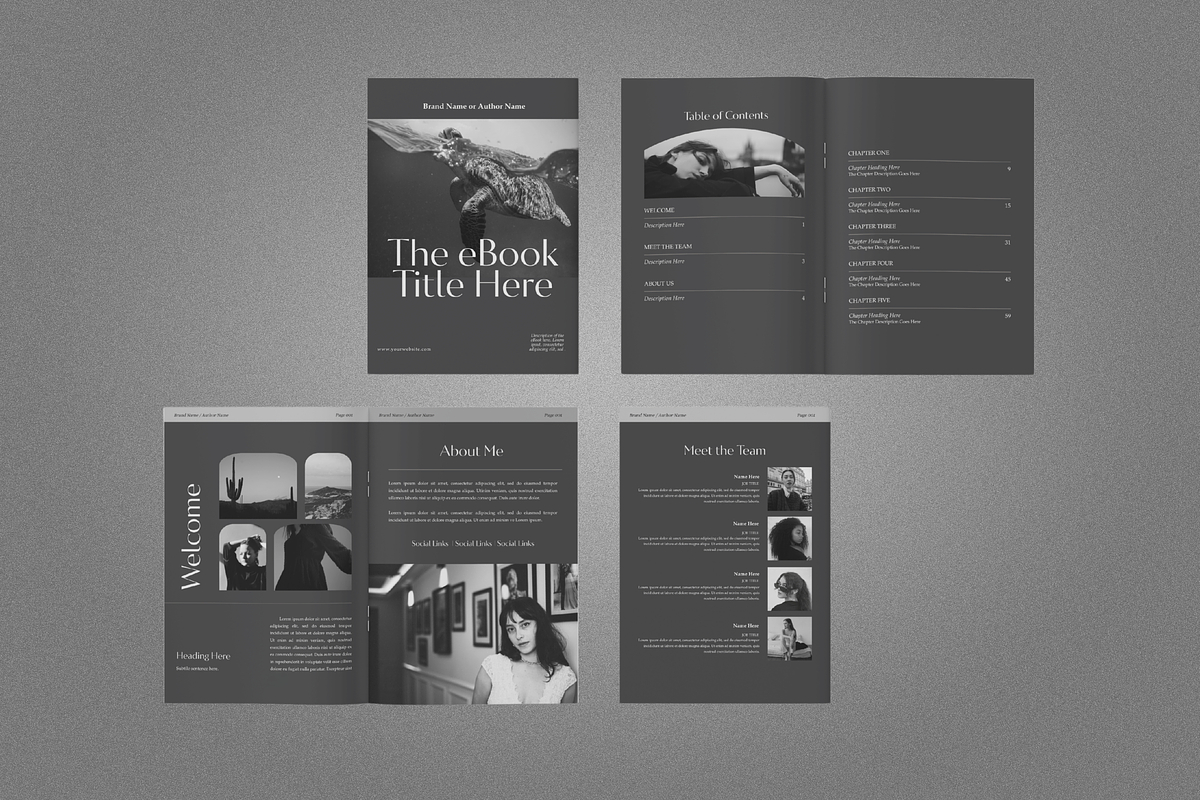 O N Y X | eBook Canva Template preview 8