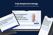 Gocare Health Medical Website UI Kit, a Templates & Theme by Streal Creative (Thumbnail 3 of 7)