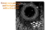 Seaweed pattern brushes for AI, a Brush Add-On by SHMEL_Studio (Thumbnail 6 of 6)